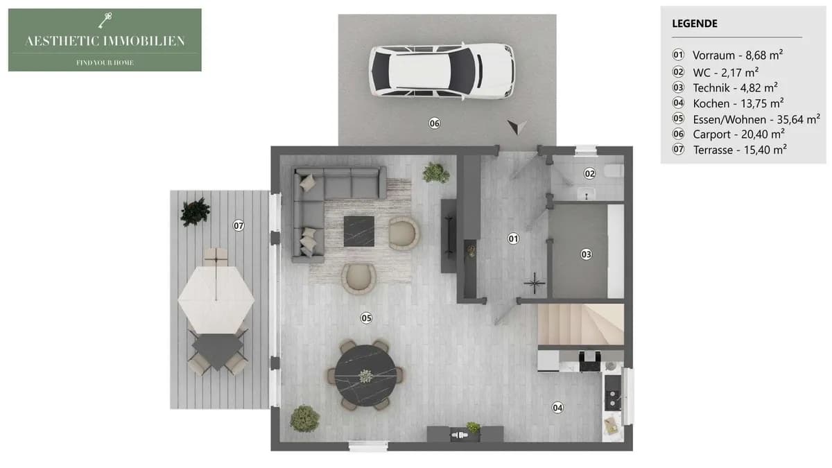 4-Zimmer-Haus kaufen in Schärding – 120,24 m², € 409.000 – Bild 17 von 19