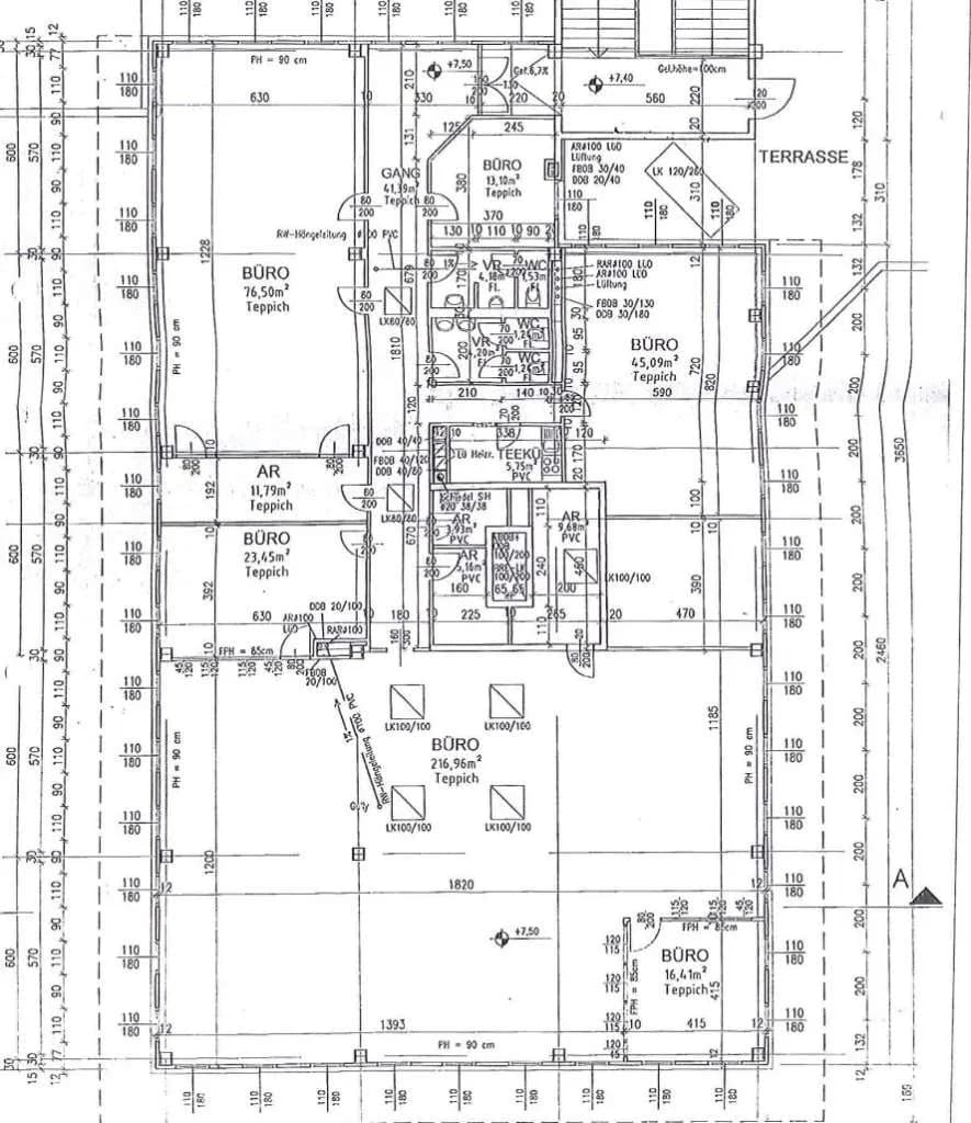 Gewerbeimmobilie mieten in Wien – 1 066 m², € 8 – Bild 2 von 2