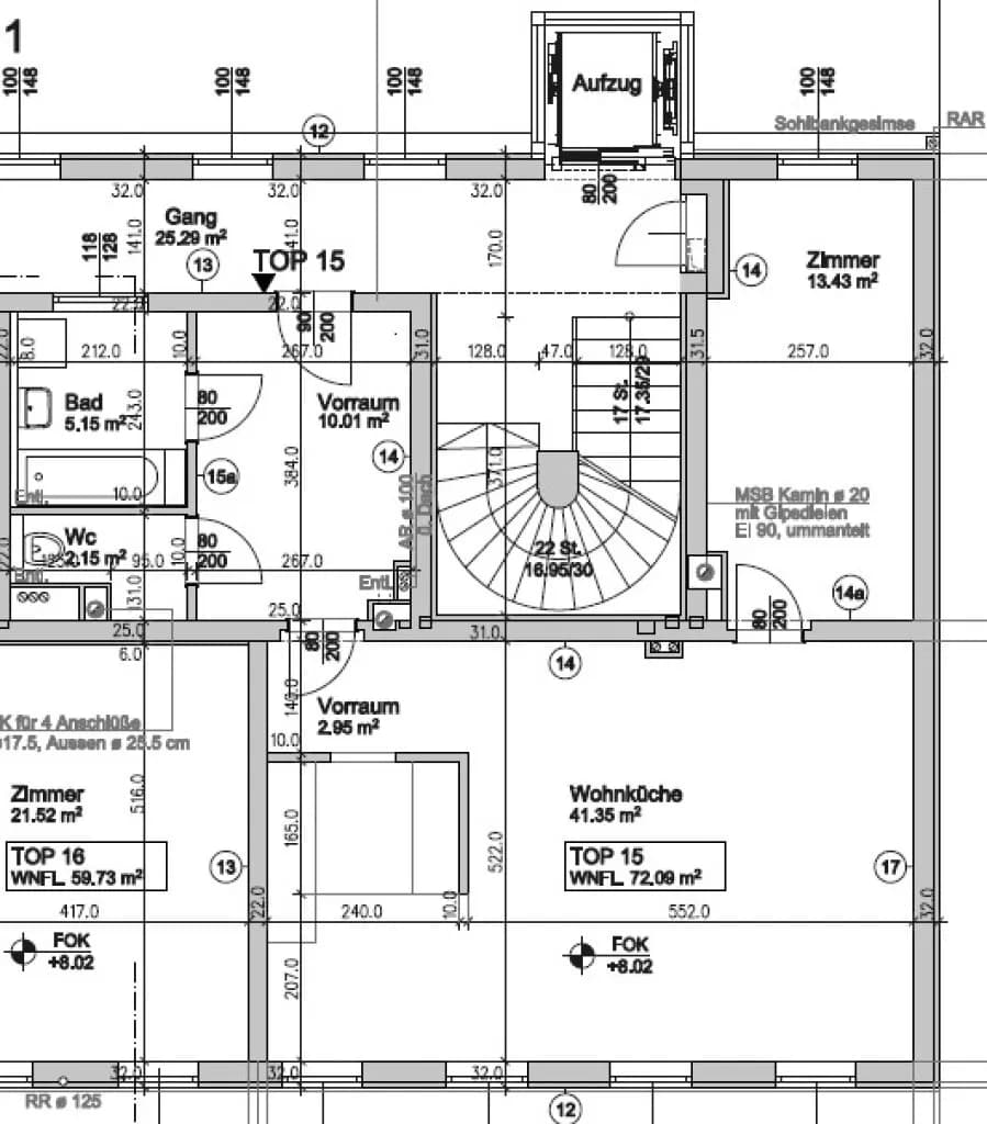 2-Zimmer-Wohnung mieten in Wien – 63 m², € 1.071 – Bild 18 von 18