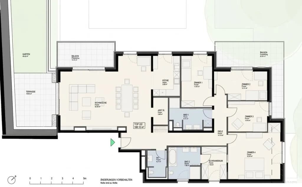5-Zimmer-Wohnung kaufen in Wien – 169,29 m², € 2.075.000 – Bild 11 von 11