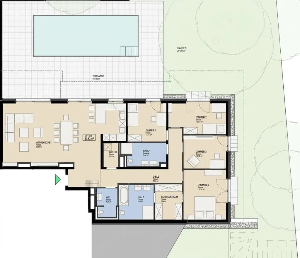 5-Zimmer-Wohnung kaufen in Wien – 150,82 m², € 2.300.000 – Bild 12 von 12
