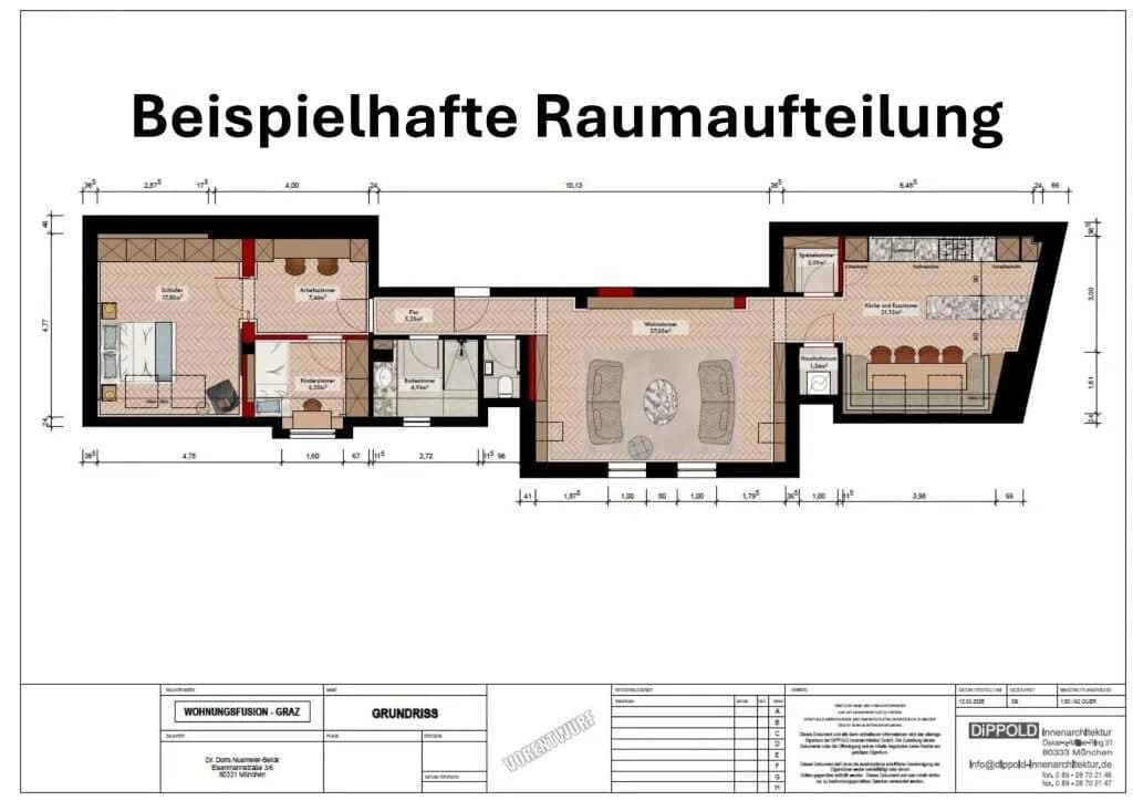 3-Zimmer-Wohnung kaufen in Graz – 96 m², € 383.000