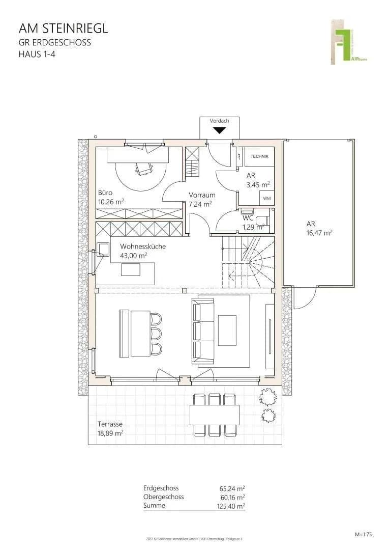 5-Zimmer-Haus mieten in Tulln – 126,6 m², € 1.891 – Bild 4 von 15