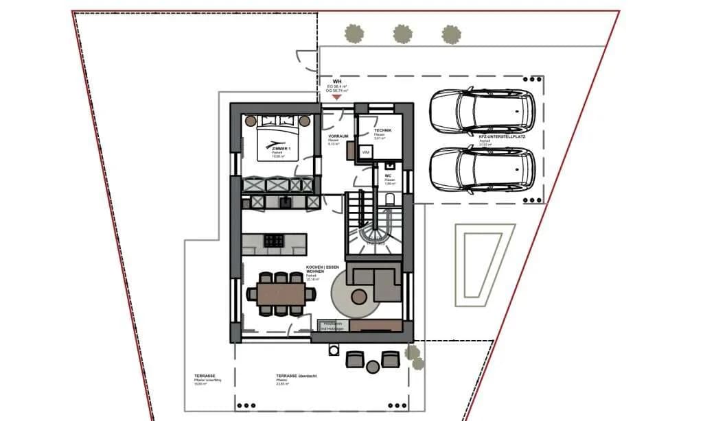 5-Zimmer-Haus kaufen in Südoststeiermark – 115 m², € 409.000 – Bild 4 von 14
