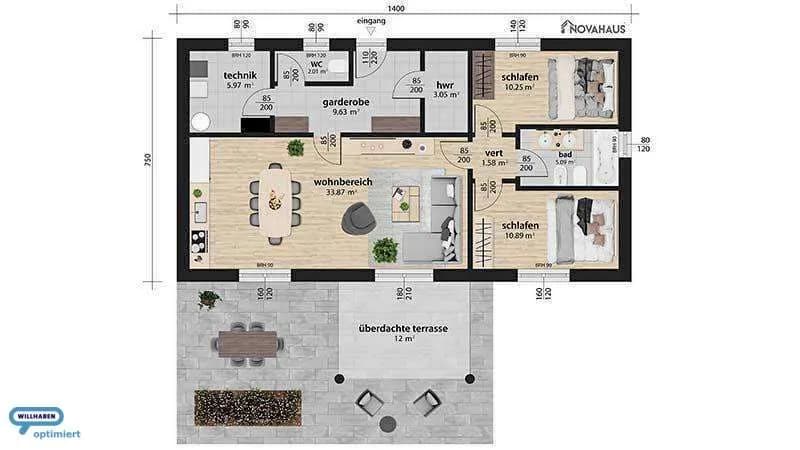 5-Zimmer-Haus kaufen in Vöcklabruck – 100 m², € 289.000 – Bild 5 von 22