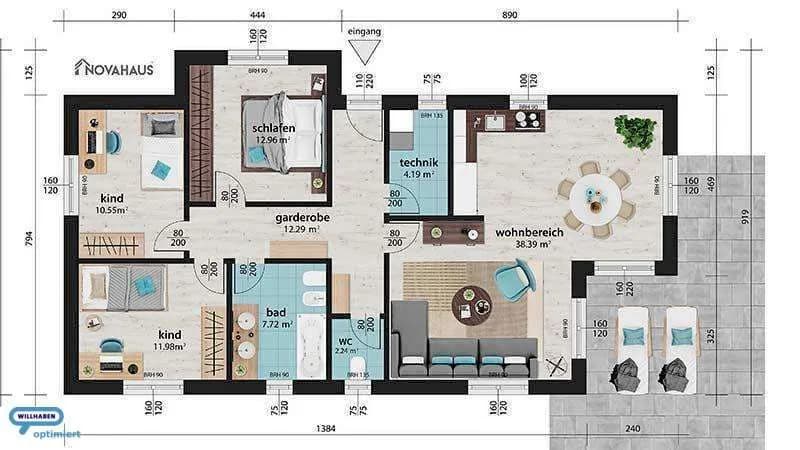 5-Zimmer-Haus kaufen in Vöcklabruck – 100 m², € 289.000 – Bild 10 von 22