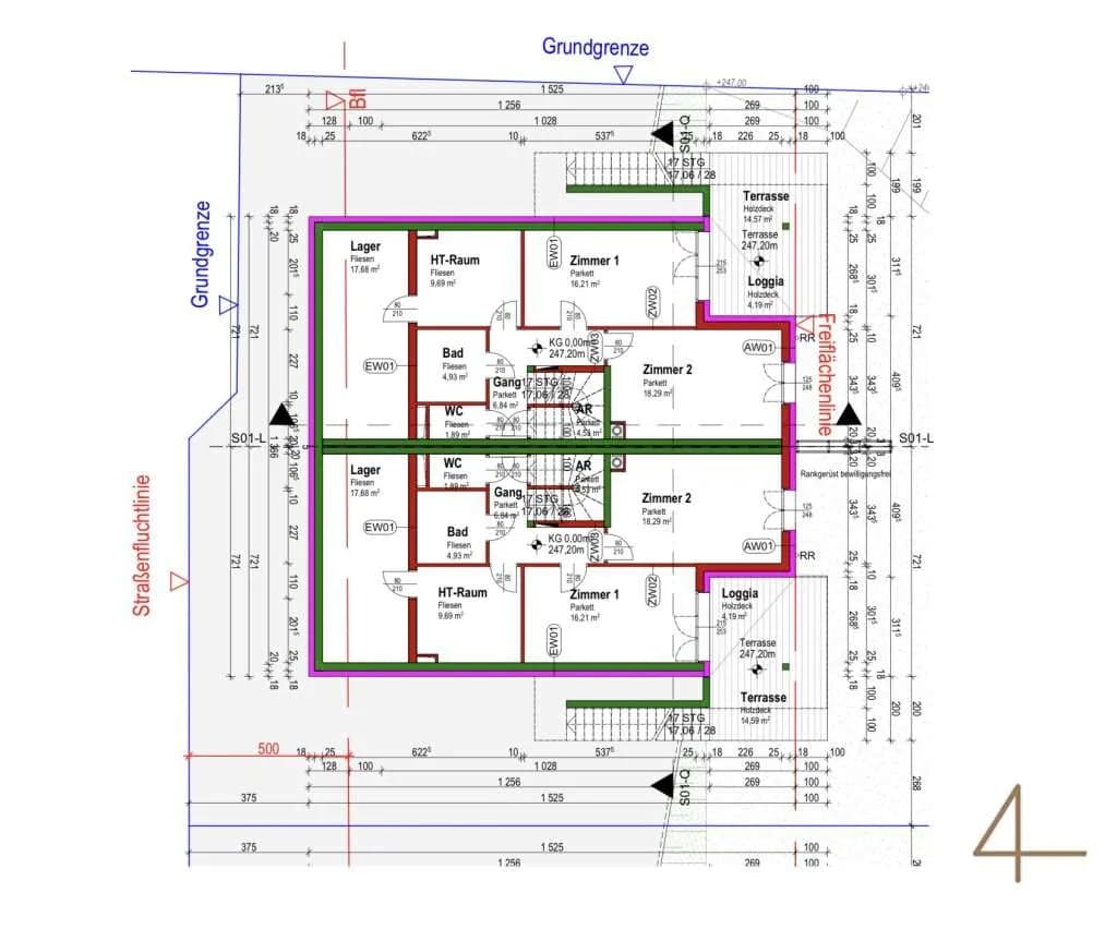 Grundstück kaufen in Tulln – 774 m², € 409.000 – Bild 2 von 4