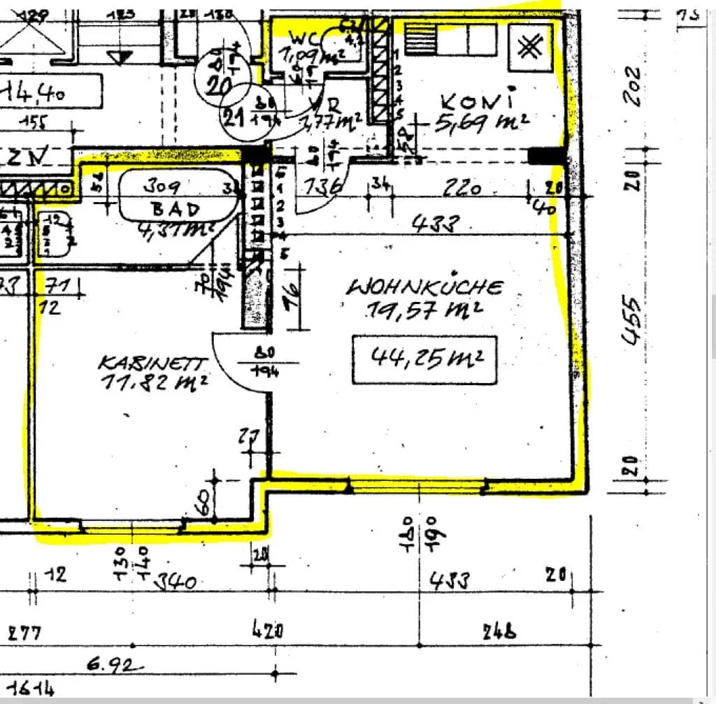2-Zimmer-Wohnung kaufen in Wien – 44,25 m², € 165.000 – Bild 7 von 7
