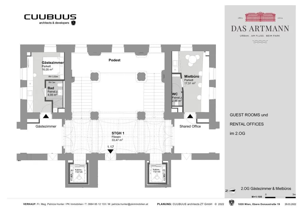 1-Zimmer-Wohnung mieten in Wien – 40 m², € 1.686 – Bild 8 von 16