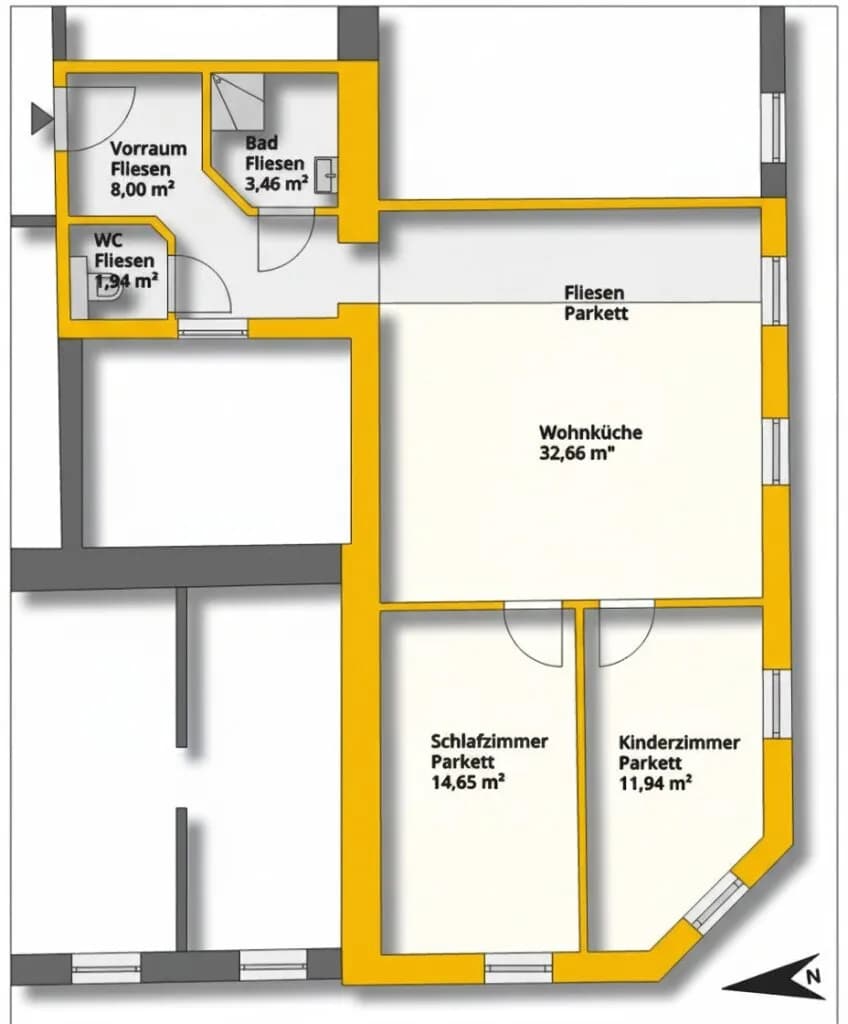 3-Zimmer-Wohnung kaufen in Wien – 72,65 m², € 419.000 – Bild 31 von 32