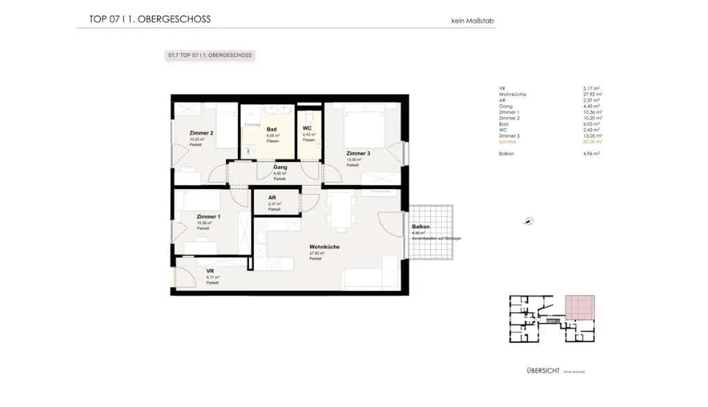 4-Zimmer-Wohnung kaufen in Baden – 82 m², € 529.000 – Bild 11 von 11