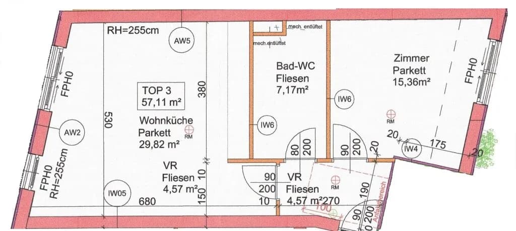 2-Zimmer-Wohnung kaufen in Wien – 56,92 m², € 407.540 – Bild 10 von 10