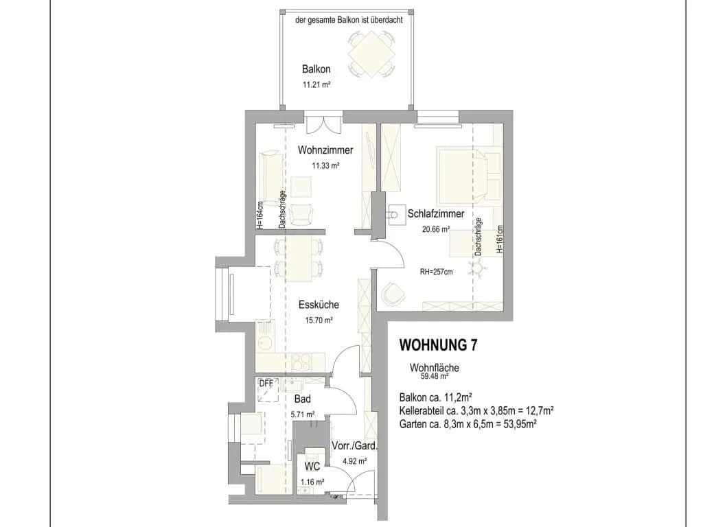 3-Zimmer-Wohnung kaufen in Voitsberg – 59,48 m², € 128.500 – Bild 13 von 13