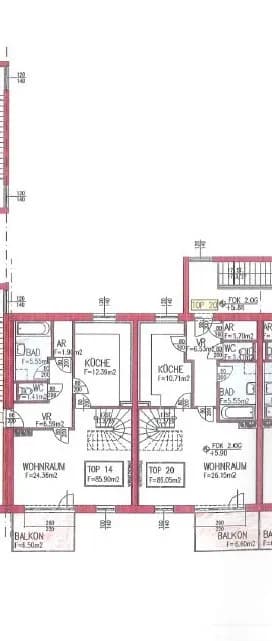 4-Zimmer-Wohnung mieten in Graz – 85 m², € 1.537 – Bild 15 von 16