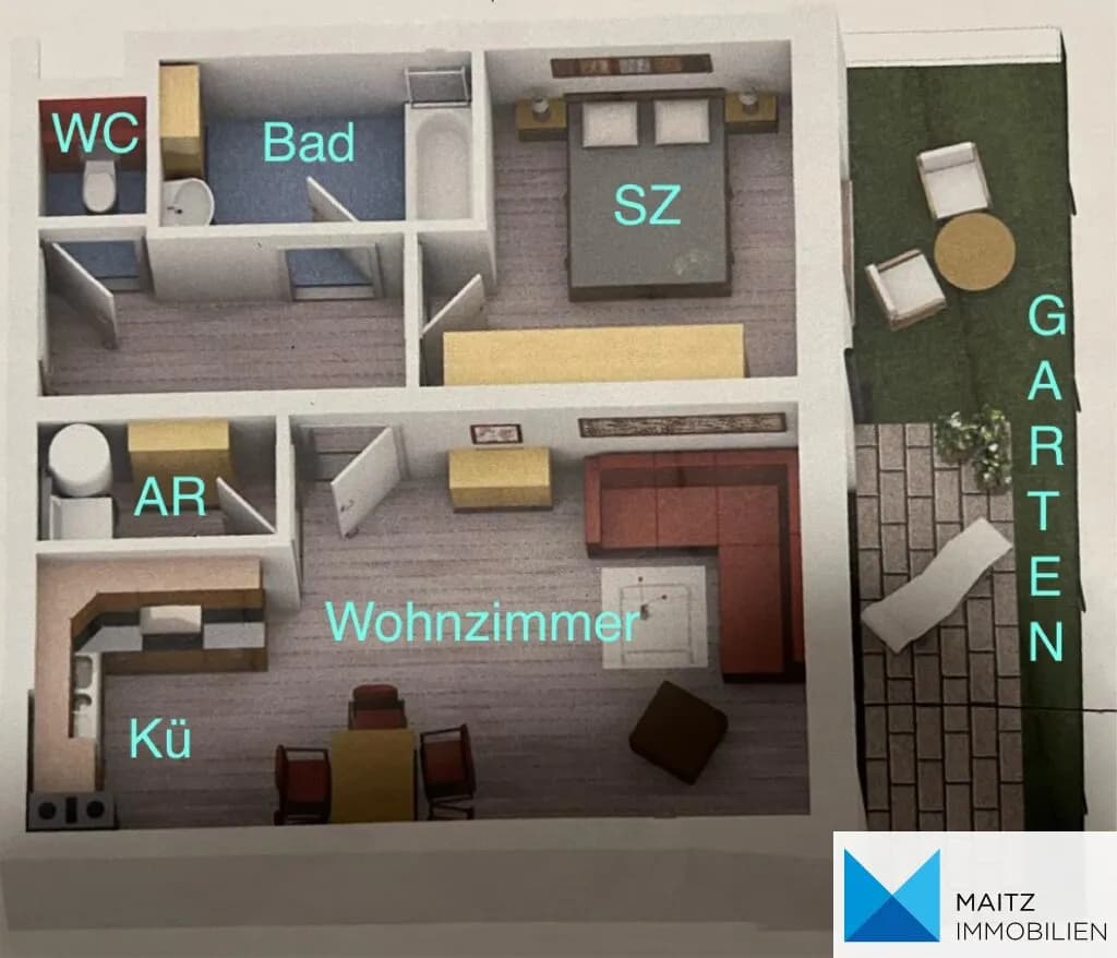 2-Zimmer-Wohnung mieten in Korneuburg – 55,65 m², € 990 – Bild 25 von 27