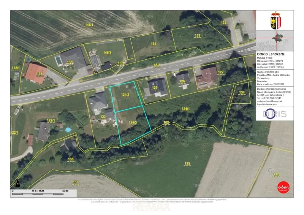 Grundstück kaufen in Grieskirchen – 1 540 m², € 90.000 – Bild 4 von 5