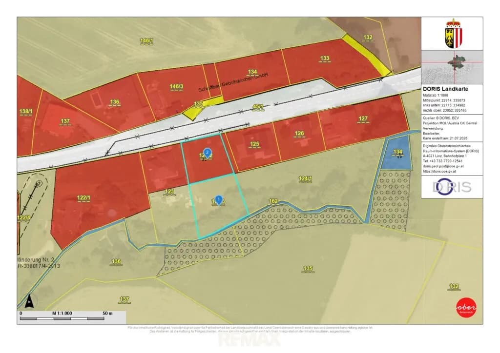 Grundstück kaufen in Grieskirchen – 1 540 m², € 90.000 – Bild 5 von 5