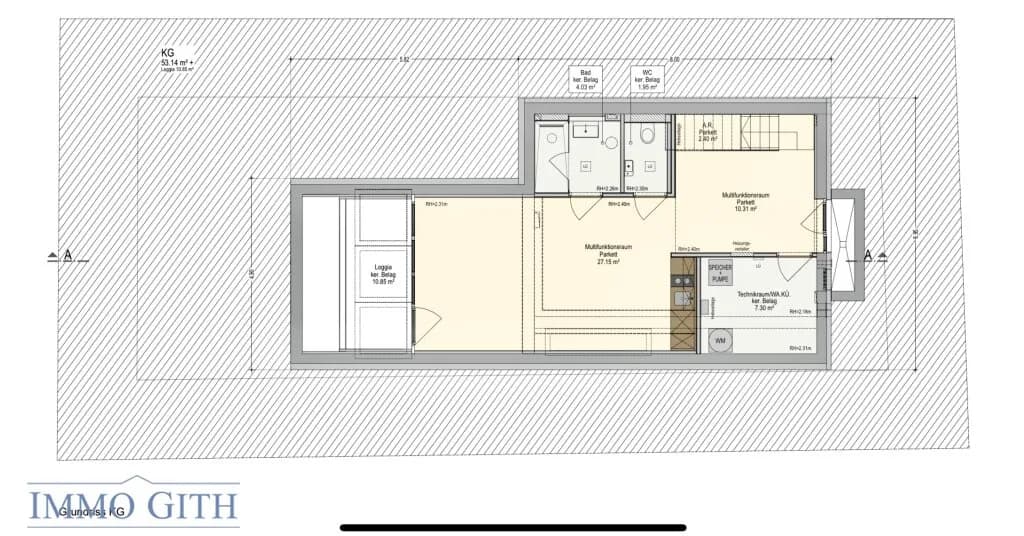 4-Zimmer-Haus mieten in Wien – 130 m², € 3.990 – Bild 35 von 37