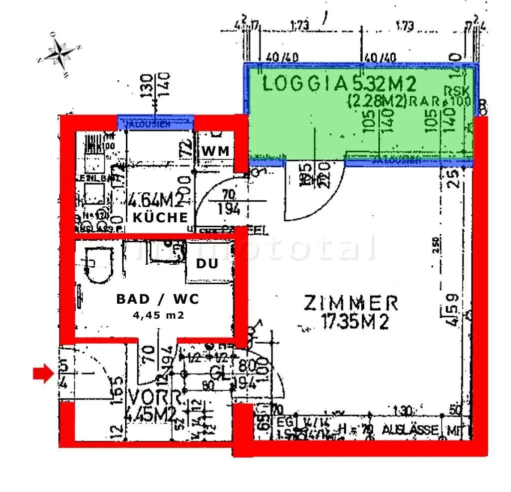 1-Zimmer-Wohnung kaufen in Mödling – 36 m², € 149.000 – Bild 16 von 16