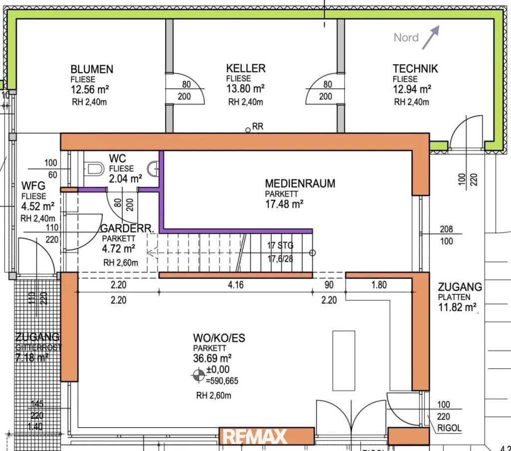 6-Zimmer-Haus kaufen in Villach – 160 m², € 870.000 – Bild 38 von 40