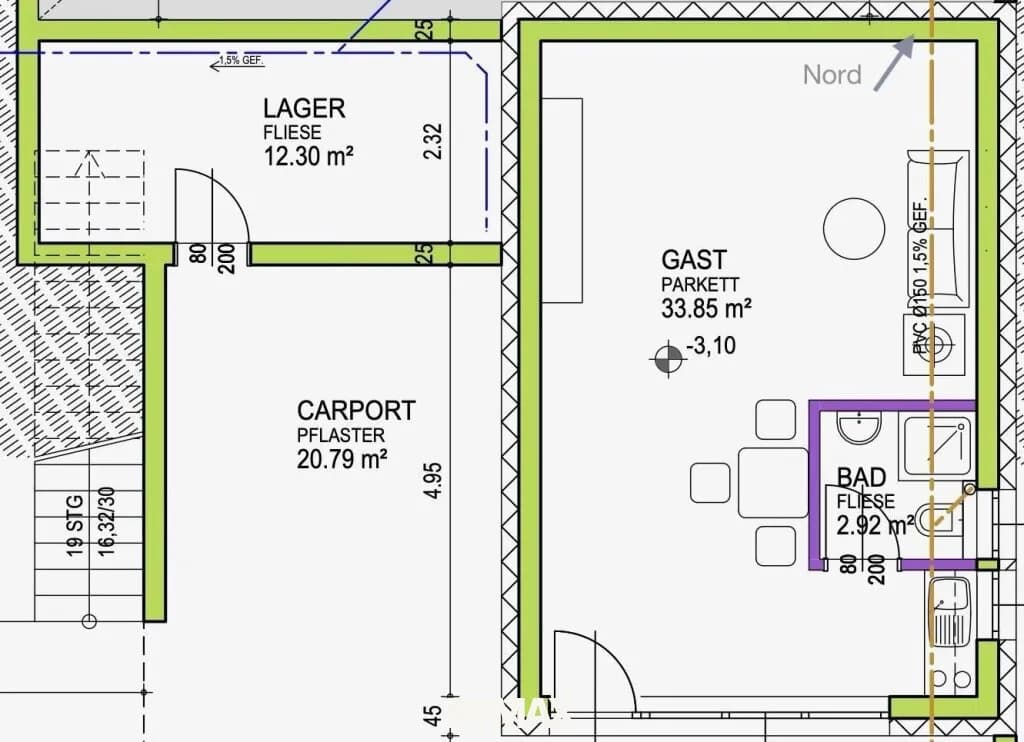 6-Zimmer-Haus kaufen in Villach – 160 m², € 870.000 – Bild 40 von 40