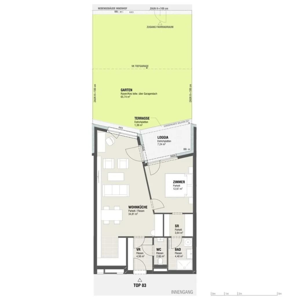 2-Zimmer-Wohnung kaufen in Mistelbach – 62,38 m², € 275.000 – Bild 12 von 14