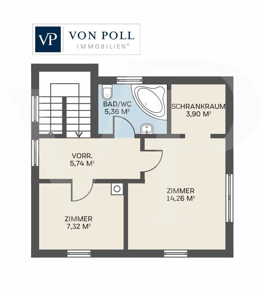 3-Zimmer-Haus kaufen in Wien – 80 m², € 685.000 – Bild 17 von 17