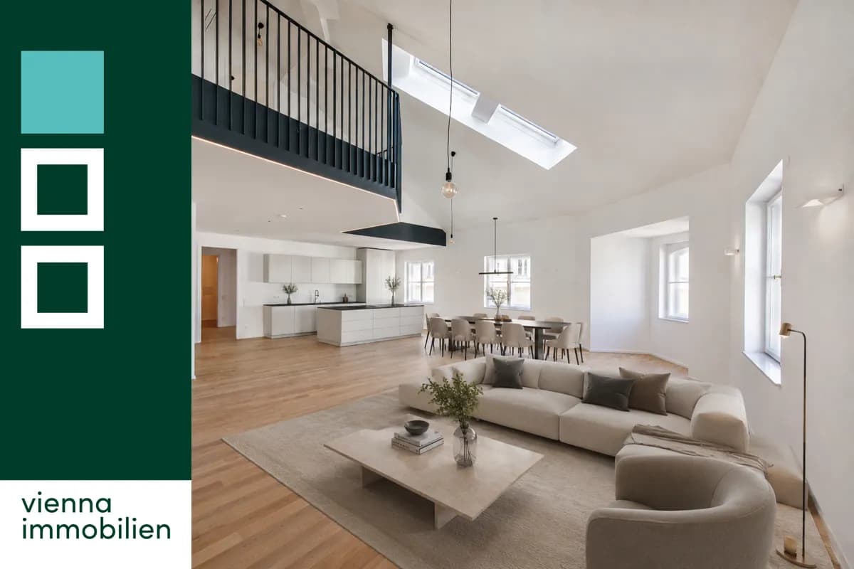 8-Zimmer-Wohnung mieten in Wien – 342,03 m², € 11.500