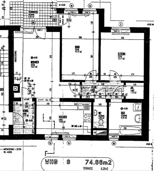 3-Zimmer-Wohnung mieten in Bruck-Mürzzuschlag – 74,66 m², € 816 – Bild 3 von 3