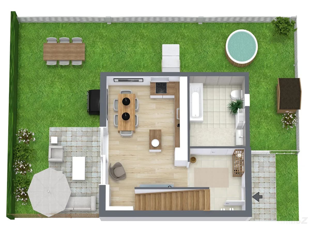 3-Zimmer-Haus kaufen in Graz – 95,4 m², € 369.000 – Bild 2 von 17