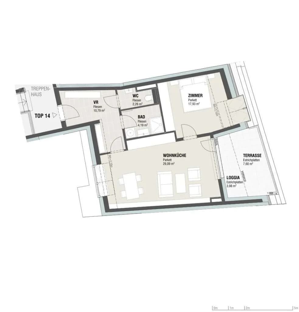 2-Zimmer-Wohnung kaufen in Mistelbach – 64,26 m², € 299.000 – Bild 15 von 15