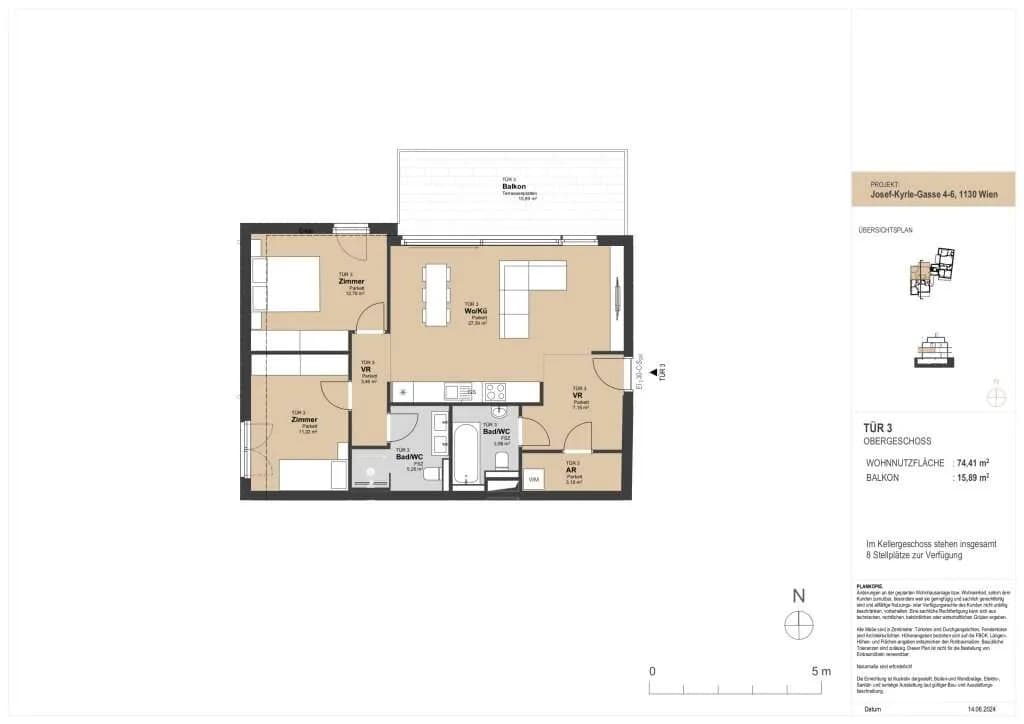 3-Zimmer-Wohnung kaufen in Wien – 74 m², € 699.000 – Bild 19 von 19