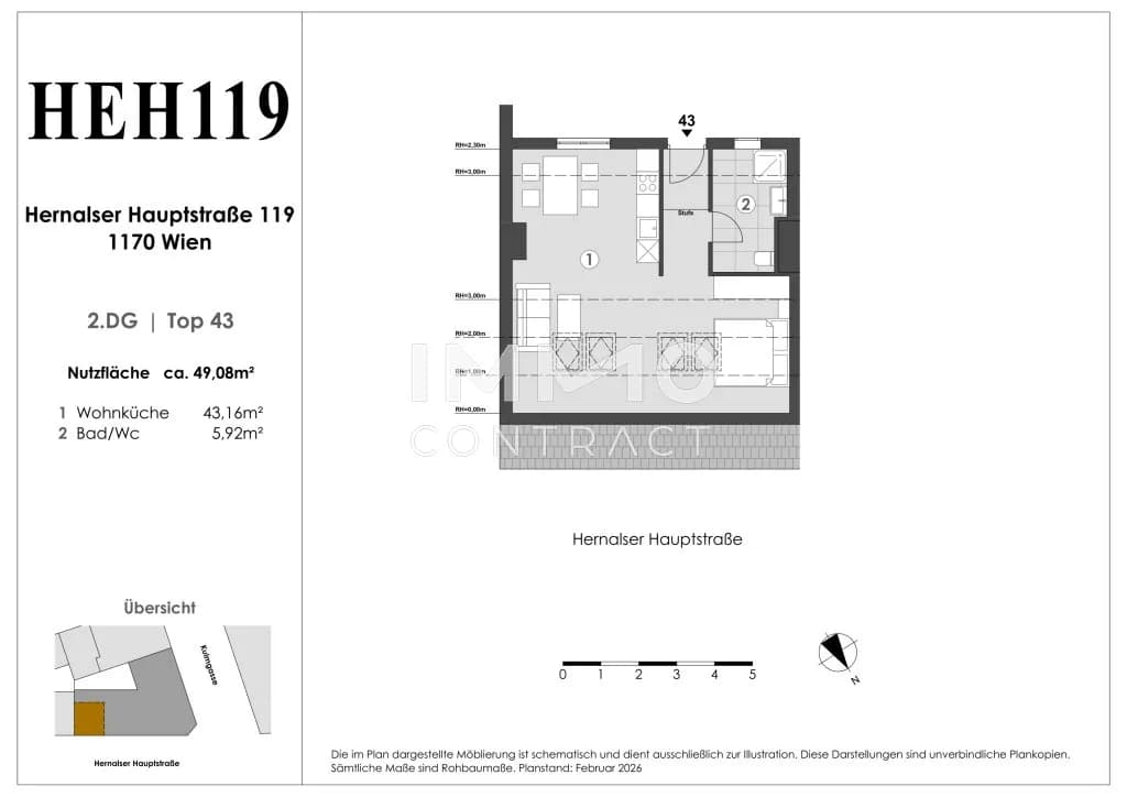 1-Zimmer-Wohnung kaufen in Wien – 49,08 m², € 219.000 – Bild 14 von 14