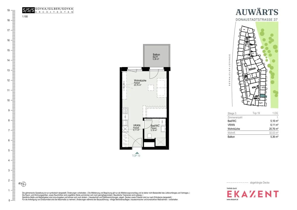 1-Zimmer-Wohnung mieten in Wien – 32,03 m², € 920 – Bild 8 von 8
