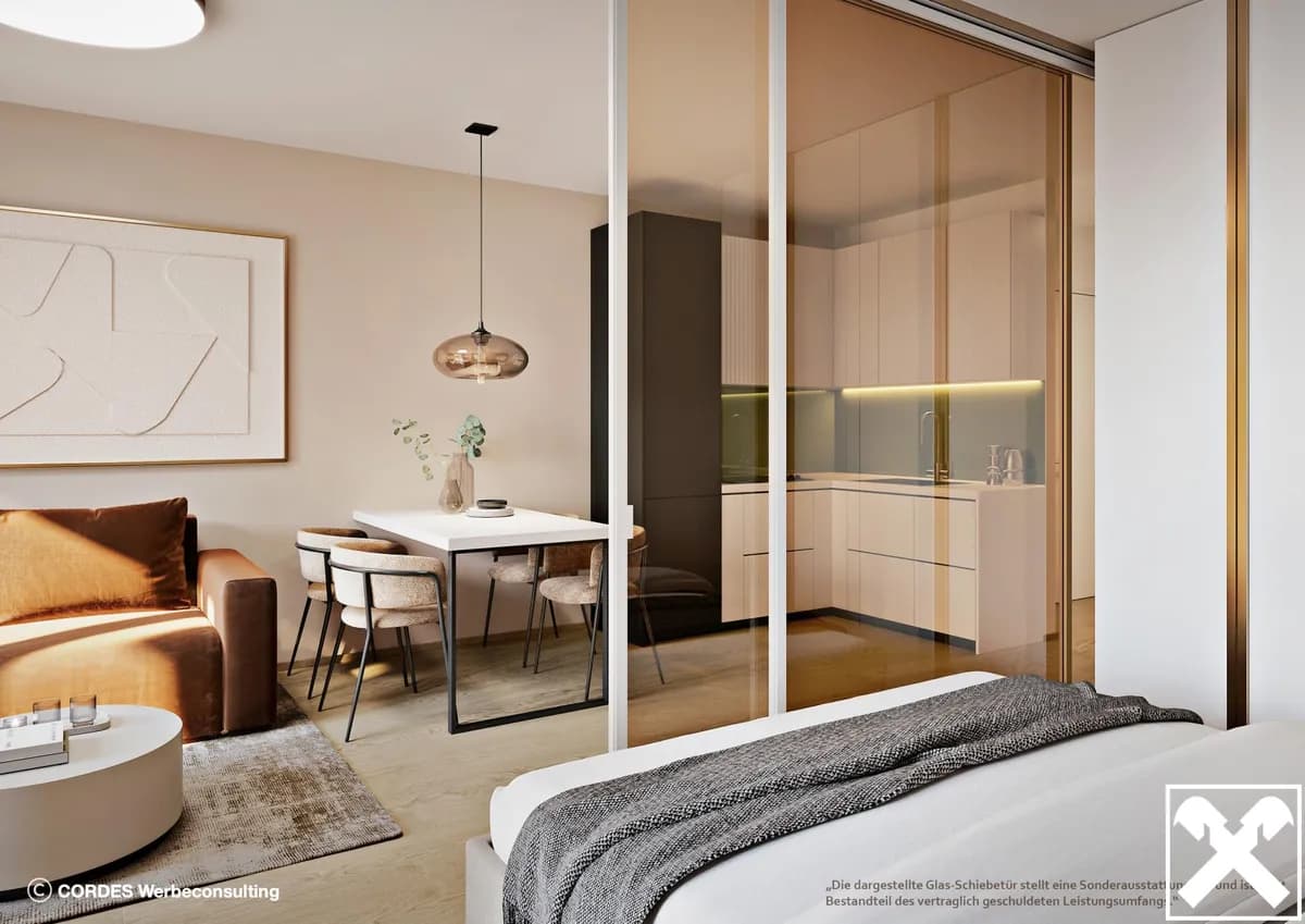1-Zimmer-Wohnung kaufen in Wien – 36,12 m², € 261.000 – Bild 5 von 5