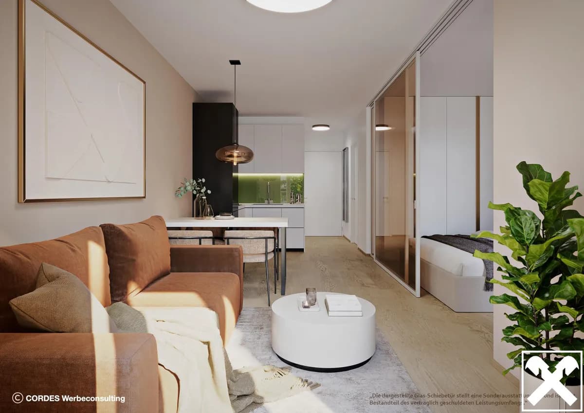 1-Zimmer-Wohnung kaufen in Wien – 37,64 m², € 271.000