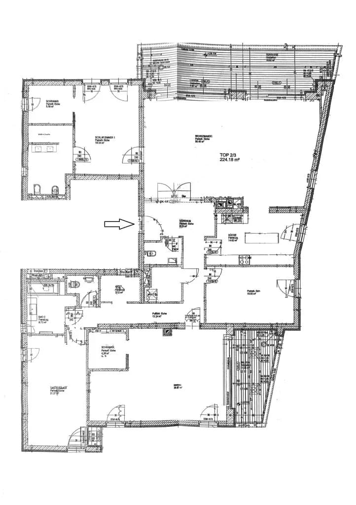 5-Zimmer-Wohnung kaufen in Wien – 224 m², € 2.150.000 – Bild 22 von 23