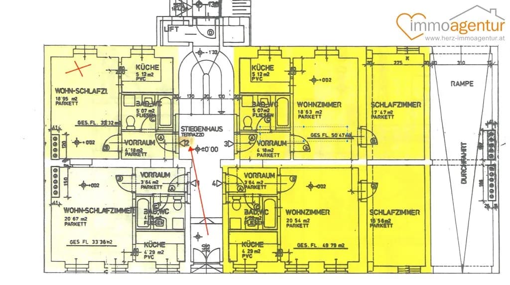 2-Zimmer-Wohnung kaufen in Linz – 33 m², € 129.000 – Bild 13 von 14
