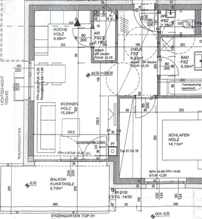 2-Zimmer-Wohnung kaufen in Linz – 52 m², € 345.000 – Bild 12 von 12