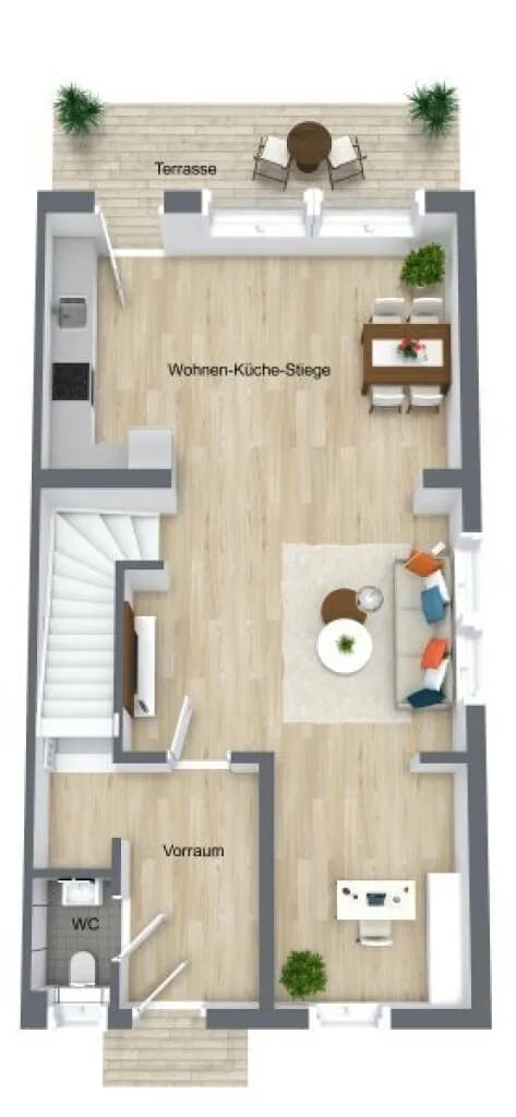 4-Zimmer-Haus kaufen in Korneuburg – 127 m², € 649.900 – Bild 3 von 6