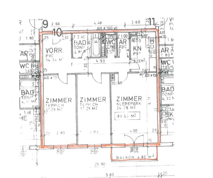 3-Zimmer-Wohnung kaufen in Korneuburg – 89 m², € 298.000 – Bild 7 von 7