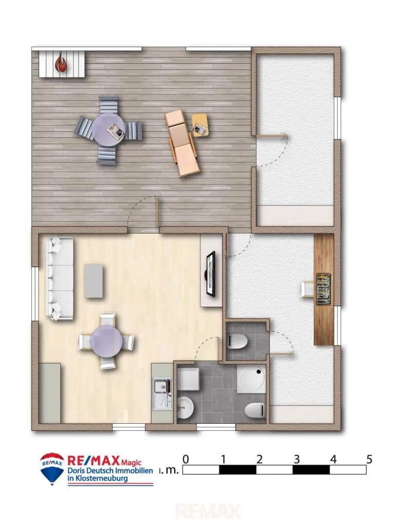 5-Zimmer-Haus kaufen in Tulln – 106 m², € 225.000 – Bild 22 von 22