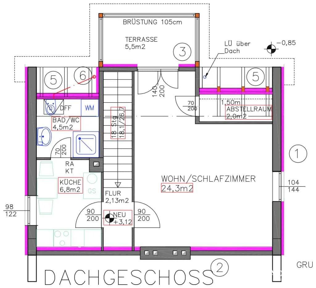 3-Zimmer-Haus kaufen in Gänserndorf – 85,5 m², € 399.000 – Bild 57 von 57