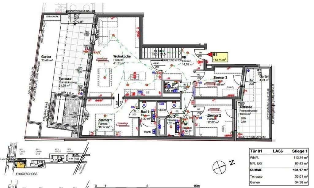4-Zimmer-Wohnung kaufen in Wien – 113,74 m², € 899.900 – Bild 4 von 7