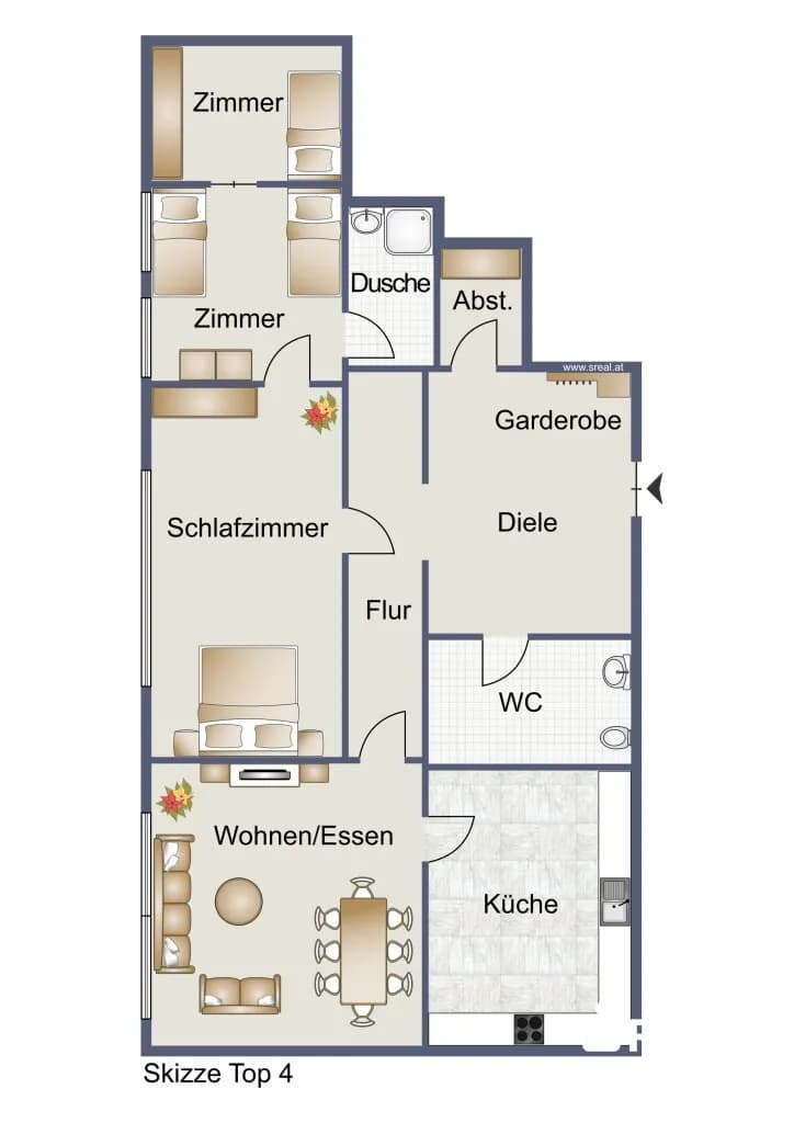 4-Zimmer-Wohnung kaufen in Bregenz – 80,58 m², € 285.000 – Bild 14 von 17