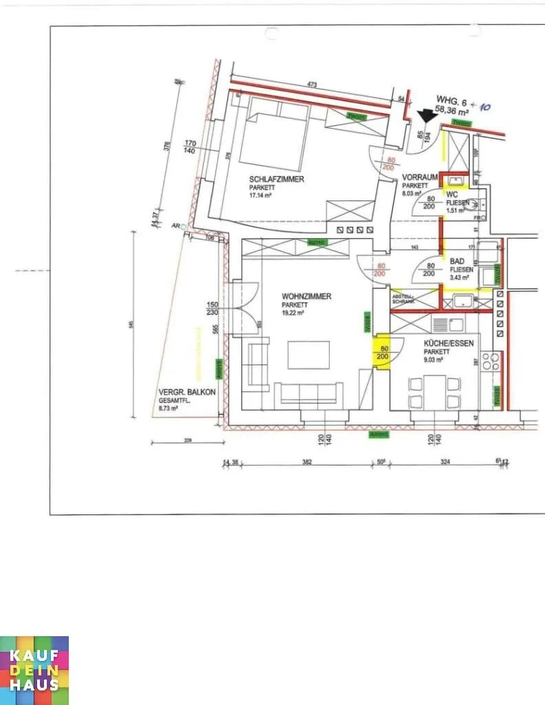 2-Zimmer-Wohnung mieten in Bruck-Mürzzuschlag – 59,98 m², € 699 – Bild 13 von 13