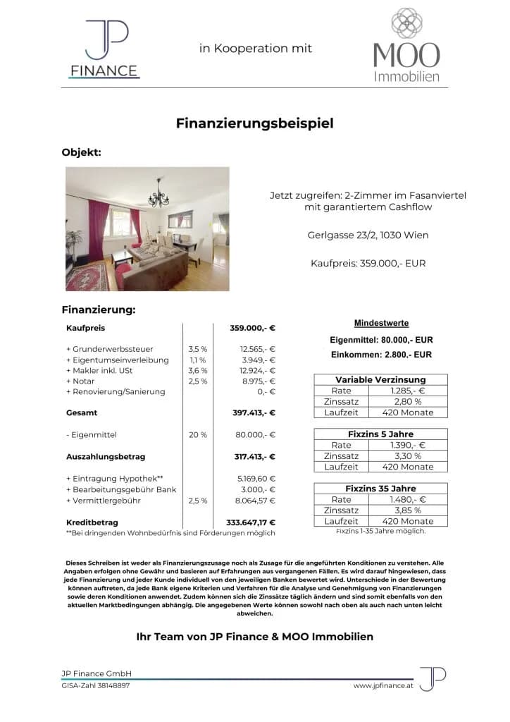 2-Zimmer-Wohnung kaufen in Wien – 82,07 m², € 379.000 – Bild 9 von 11