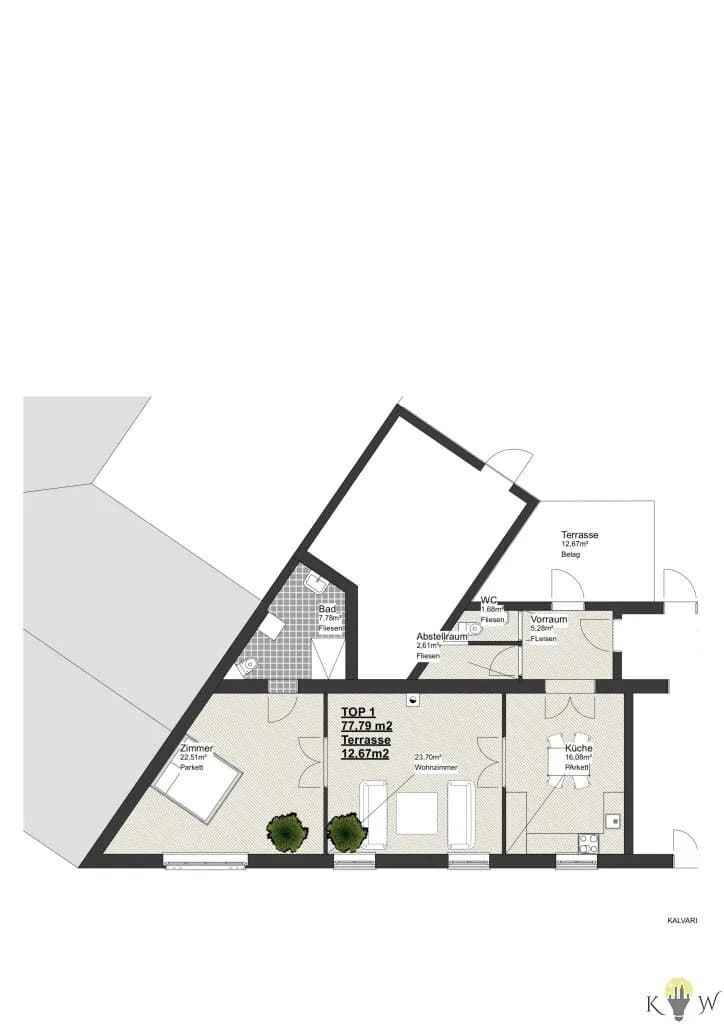 2-Zimmer-Wohnung kaufen in Neusiedl am See – 77,8 m², € 309.000 – Bild 16 von 16