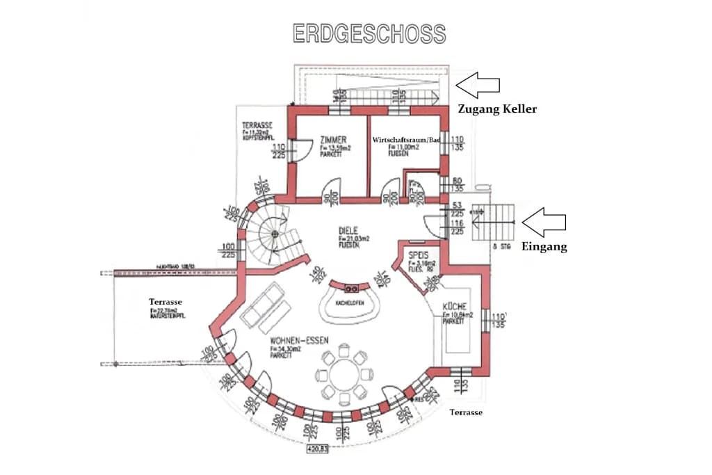 6-Zimmer-Haus kaufen in Hartberg-Fürstenfeld – 211 m², € 649.000 – Bild 82 von 90