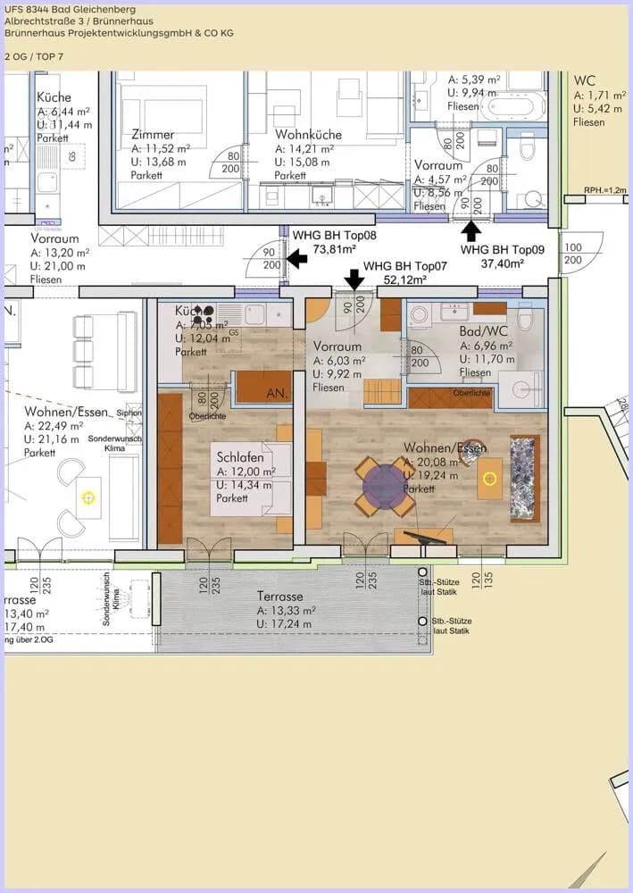 Wohnung kaufen in Südoststeiermark – 52,12 m², € 207.302 – Bild 12 von 19